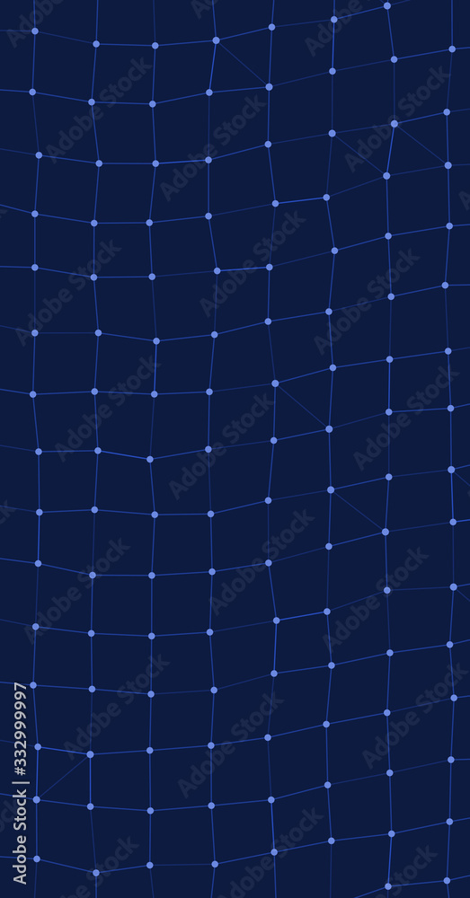 Network Mesh Procedural Art background illustration Network Mesh Procedural Art background illustration