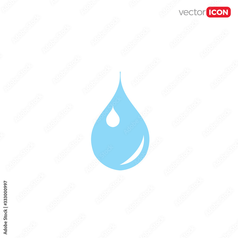 water drop icon/symbol/Logo Design Vector Template Illustration water drop icon/symbol/Logo Design Vector Template Illustration