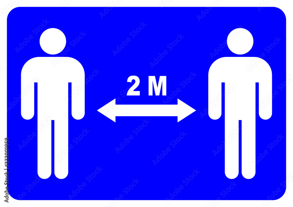 ds71 DiskretionSchild - german label: Gebotszeichen - 2 m Abstand halten. - Hygienemassnahme, Infektionsschutz - english: keep distance / blue - Poster DIN A1 A2 A3 A4 - xxl g9368 ds71 DiskretionSchild - german label: Gebotszeichen - 2 m Abstand halten. - Hygienemassnahme, Infektionsschutz - english: keep distance / blue - Poster DIN A1 A2 A3 A4 - xxl g9368