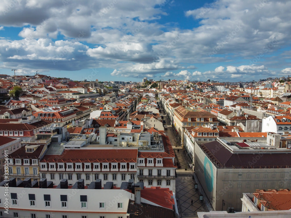 view of Lisbon Downtown