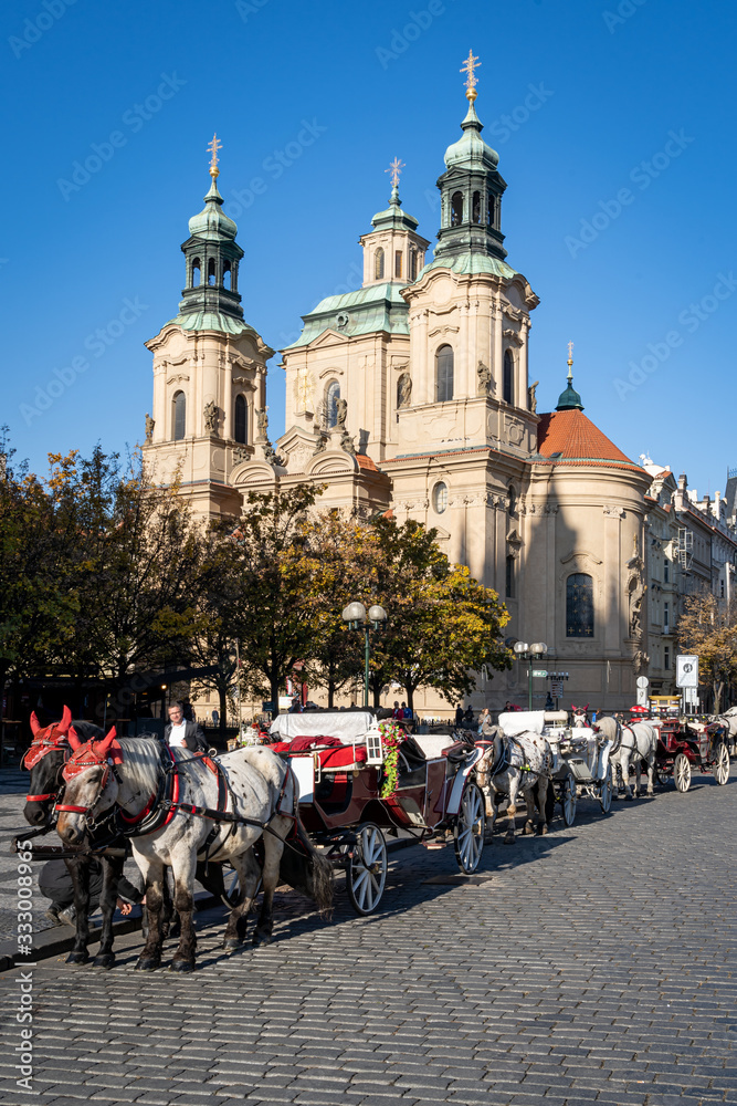 Fototapeta premium View of Prague 2019