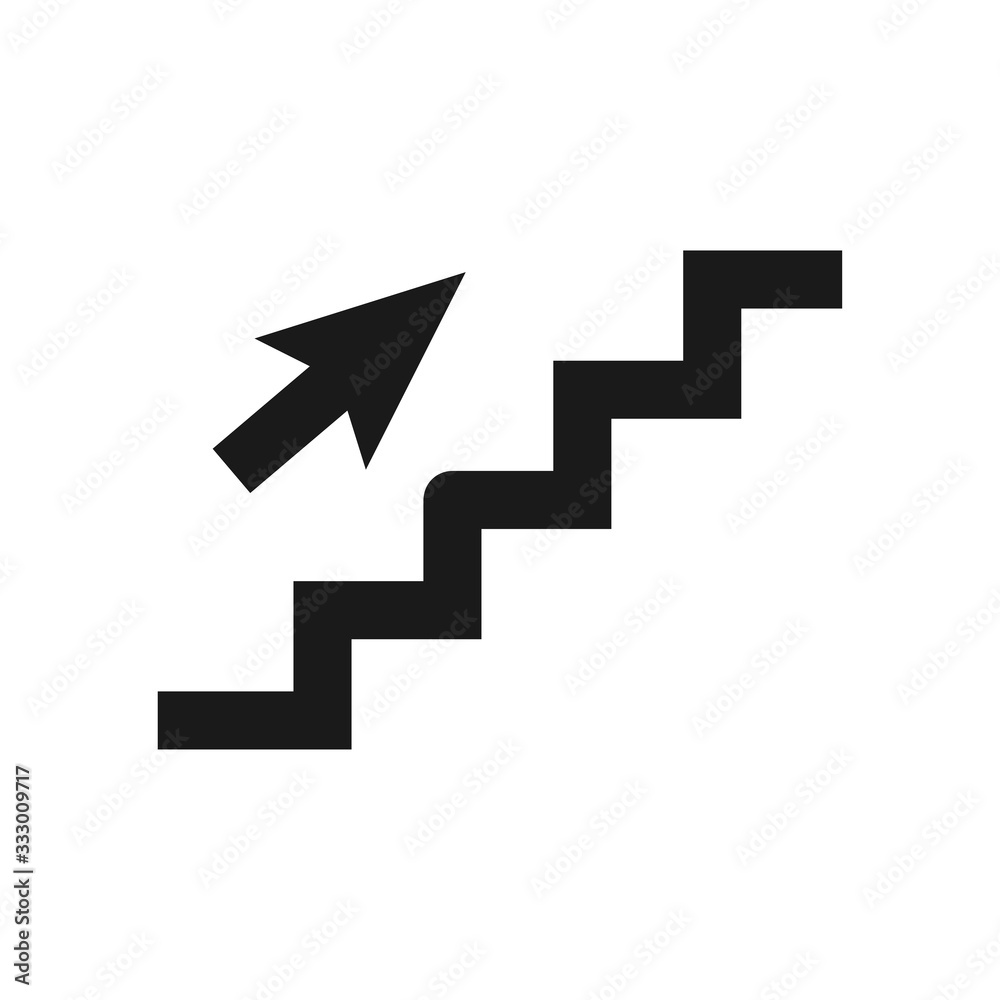 stair icon in trendy flat style, ladder vector icon stair icon in trendy flat style, ladder vector icon