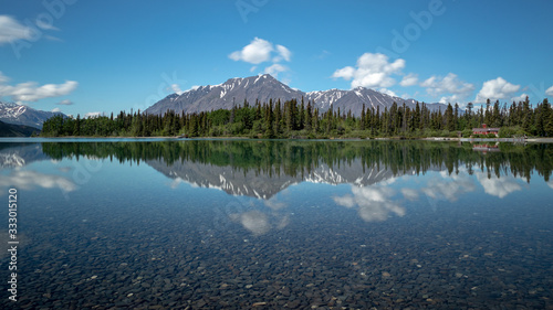 Lake in Kluane National Park, Yukon, Canada