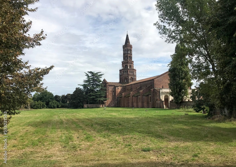  Chiaravalle Abbey, near Milan: the church of the Cistercian monks