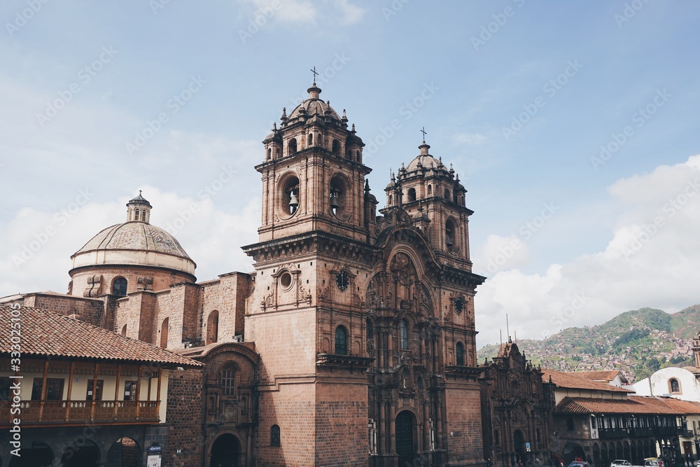 Colonial Architecture in Cusco, Peru