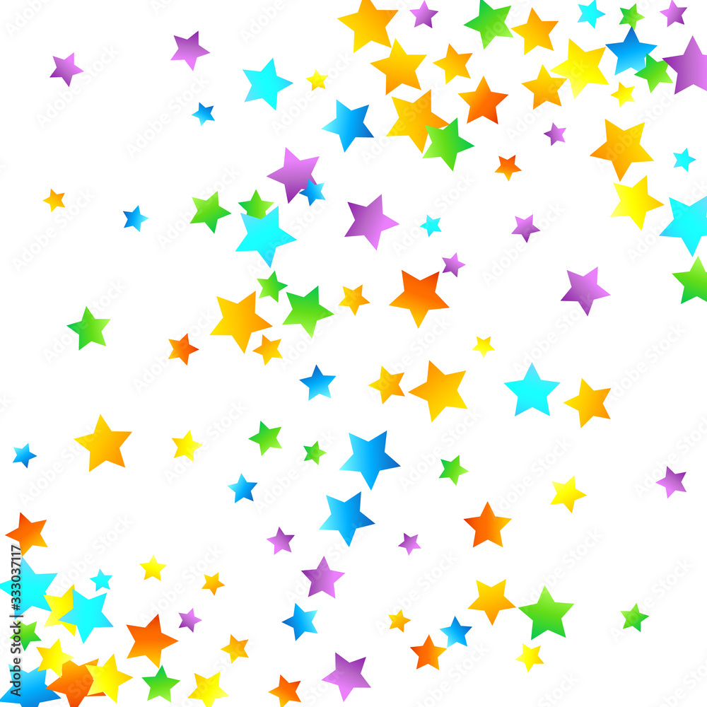 Rainbow Festive Confetti. Carnival Star Falling. Rainbow Festive Confetti. Carnival Star Falling.