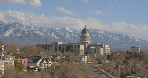 Salt Lake City Downtown Winter