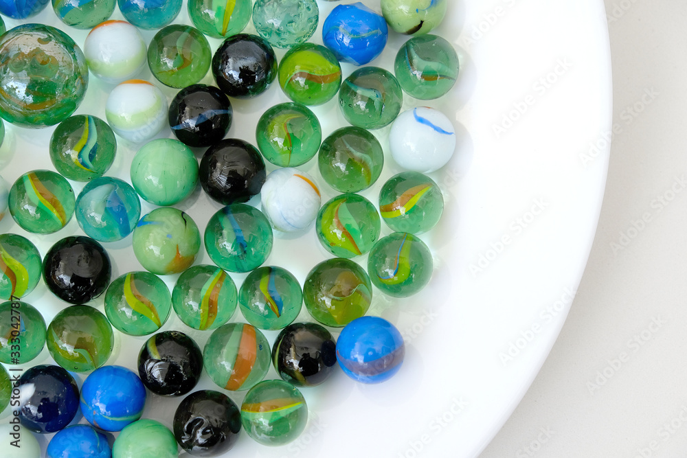 Colored glass balls on 360 degree rotating stand, Colored glass balls on 360 degree rotating stand,