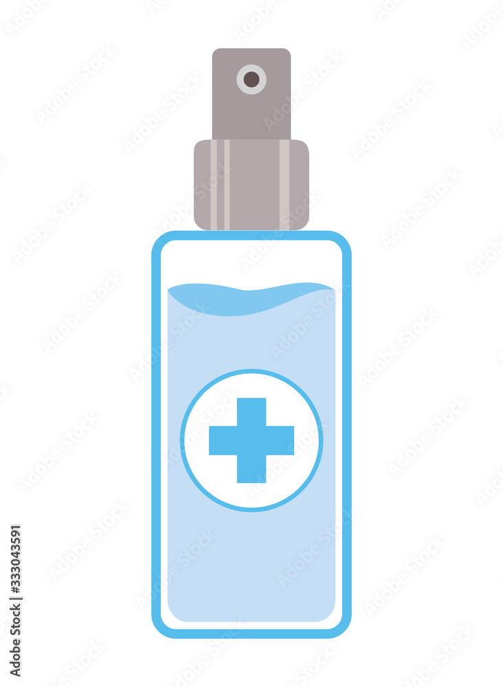 Isolated alcohol spray bottle dispenser vector design Isolated alcohol spray bottle dispenser vector design