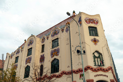 Cifrapalota building in Kecskemet, Hungary