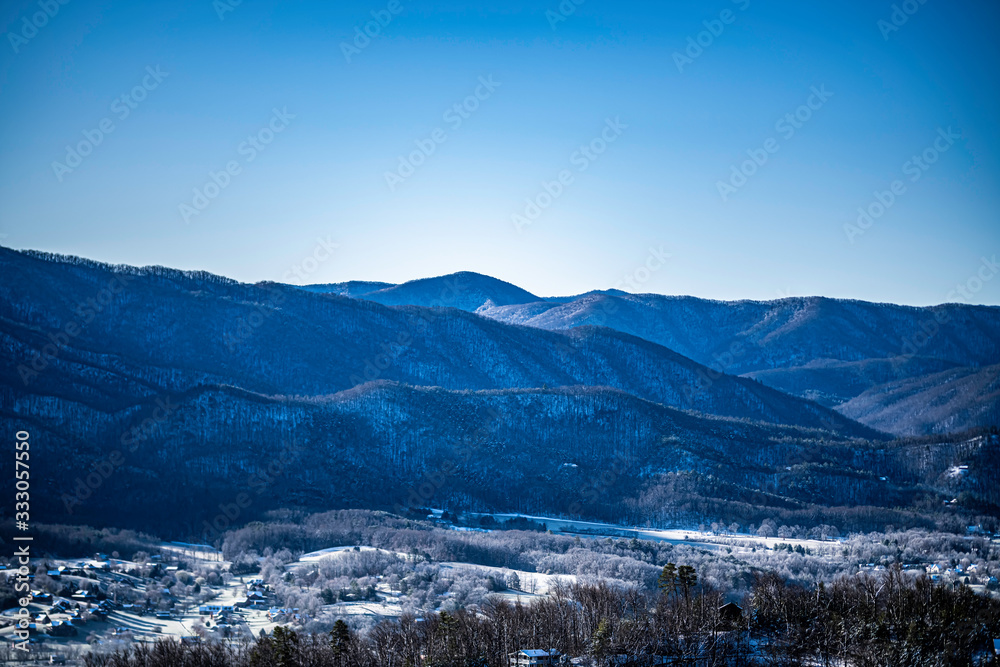 panoramic view of mountains