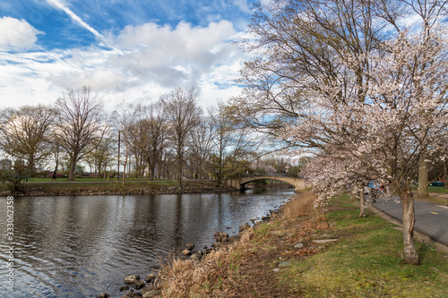 An Afternoon of Springtime in Boston, Massachusetts © letfluis