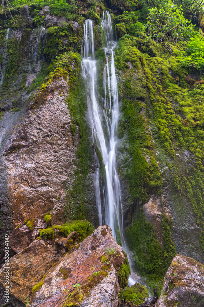 The Wimbachklamm in the mountaineering village of Ramsau