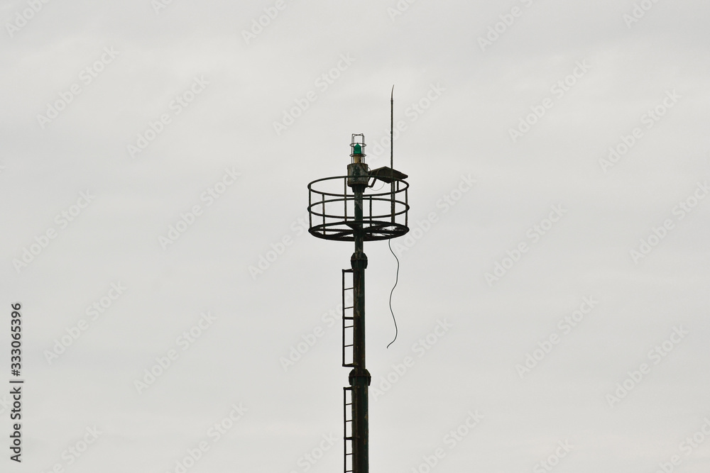 tower with antennas