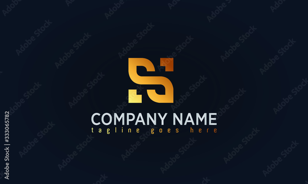 Monogram Gold Creative Logo Design Monogram Gold Creative Logo Design