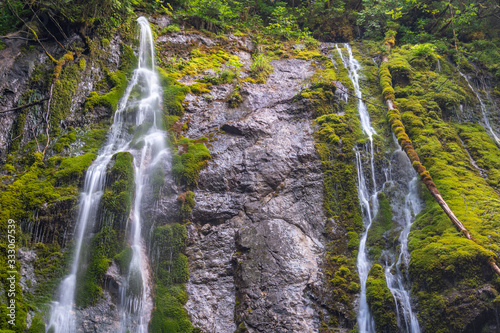 The Wimbachklamm in the mountaineering village of Ramsau