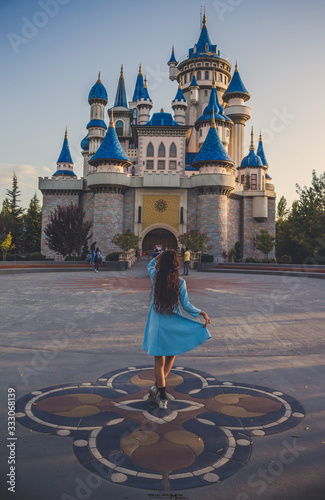 Princess of the Castle (In front of Sazova In Eskisehir, Turkey) photo