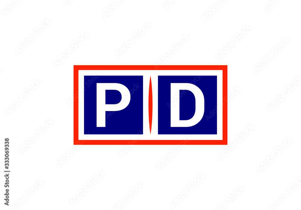 P D, PD Initial Letter Logo design vector template, Graphic Alphabet Symbol for Corporate Business Identity P D, PD Initial Letter Logo design vector template, Graphic Alphabet Symbol for Corporate Business Identity