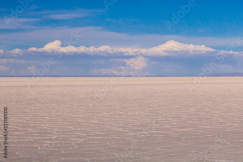 salty place in uyuni, bolivia