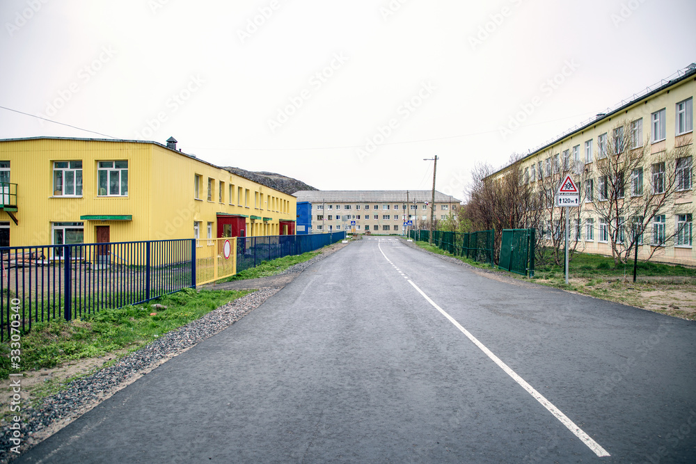street of the northern village street of the northern village