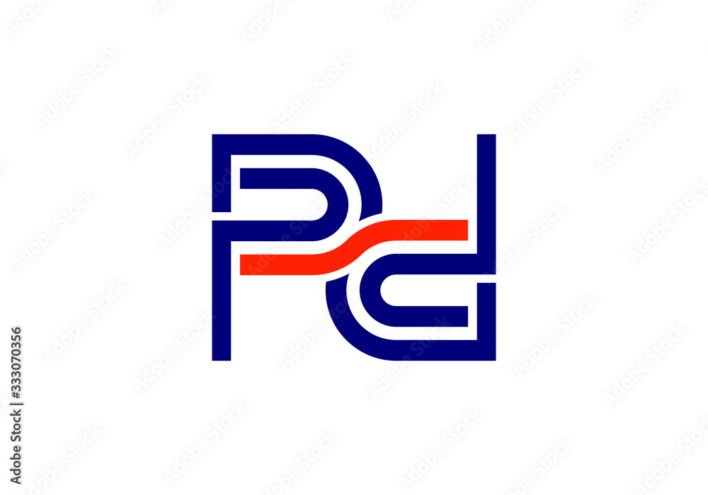 P D, PD Initial Letter Logo design vector template, Graphic Alphabet Symbol for Corporate Business Identity P D, PD Initial Letter Logo design vector template, Graphic Alphabet Symbol for Corporate Business Identity