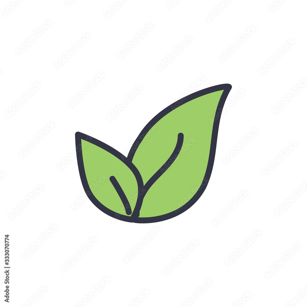 Health Safety and Environment Icon - focusing on the environment side