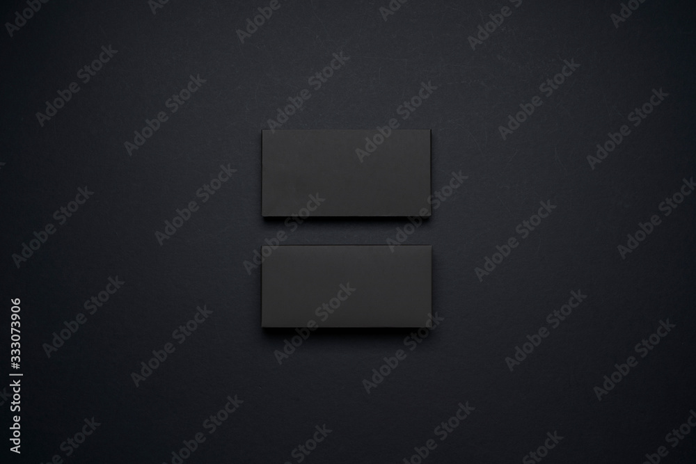 Two black boxes mockup Two black boxes mockup