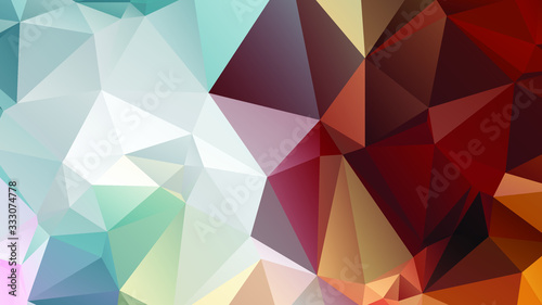 Abstract Color Polygon Background Design  Abstract Geometric Origami Style With Gradient