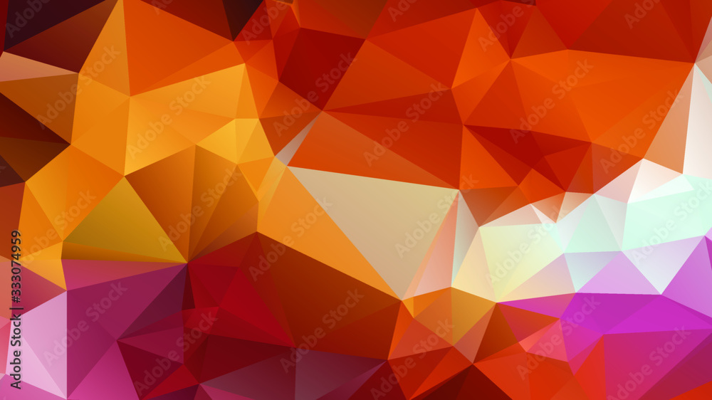 Abstract Color Polygon Background Design, Abstract Geometric Origami Style With Gradient