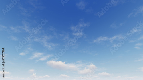 Cloudy blue sky abstract background, blue sky background with tiny clouds © teerawit