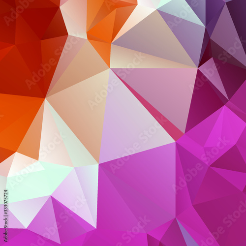 Abstract Color Polygon Background Design, Abstract Geometric Origami Style With Gradient