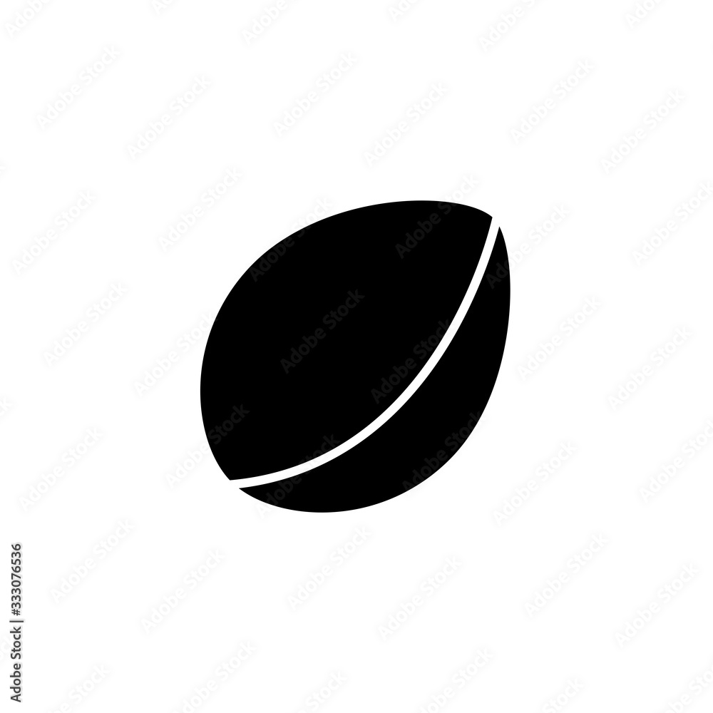 Vector illustration, seed icon design Vector illustration, seed icon design