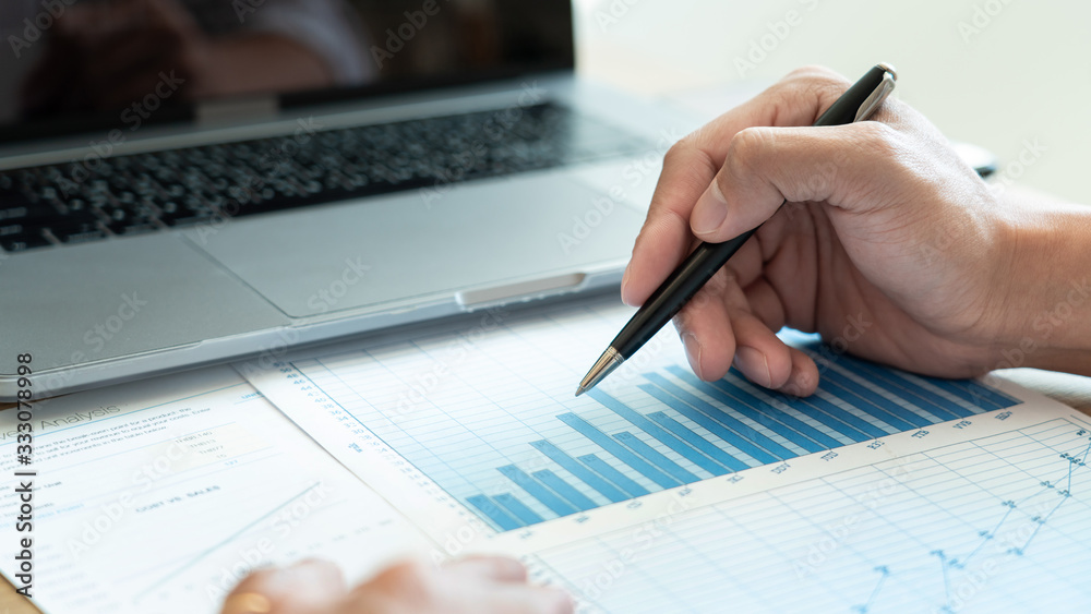 Developing new approaches Investor watching the change of stock market deal on a stock exchange Developing new approaches Investor watching the change of stock market deal on a stock exchange