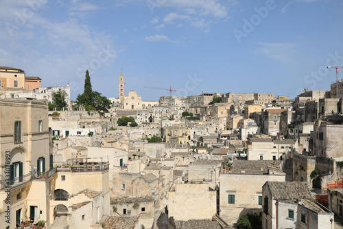 CItyscape of Matera Italy, World Heritage