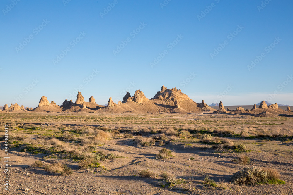 desert of Trona Pinnacles, California