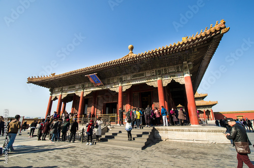 Wallpaper Mural Central Hall of Harmony in Ancient Forbidden City Torontodigital.ca