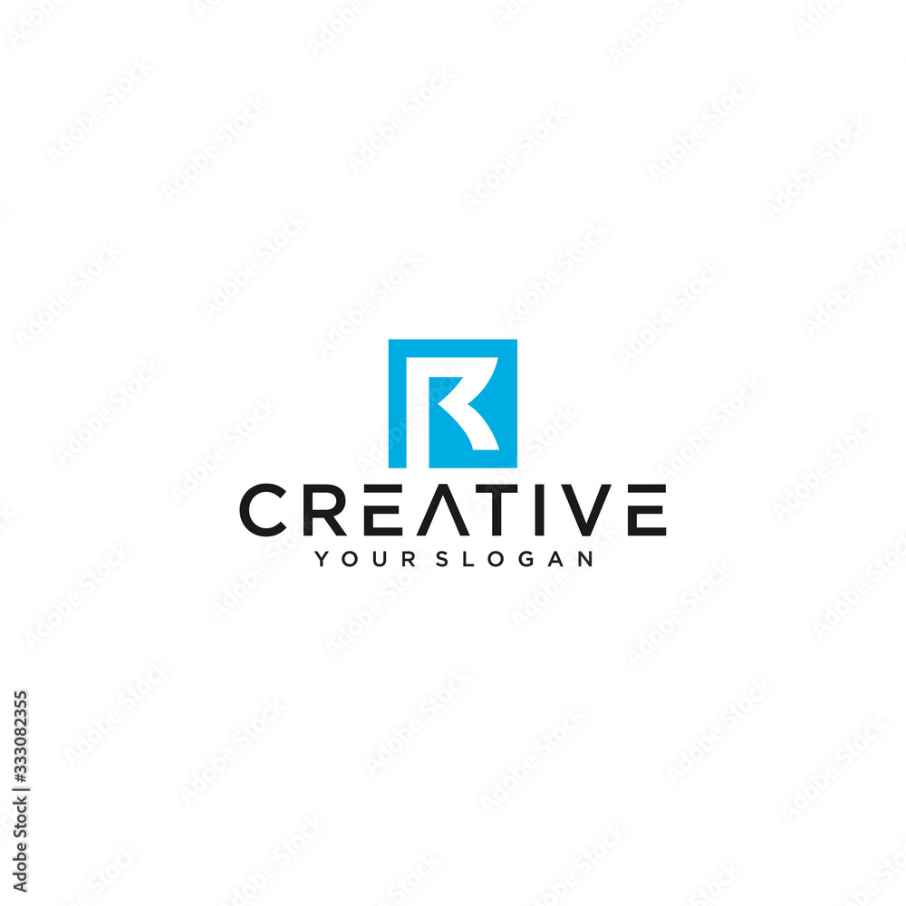 Letter R logo icon design template elements Letter R logo icon design template elements
