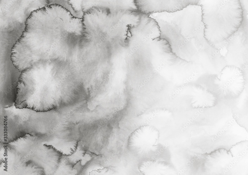 Watercolor abstract grey cloud background Watercolor abstract grey cloud background