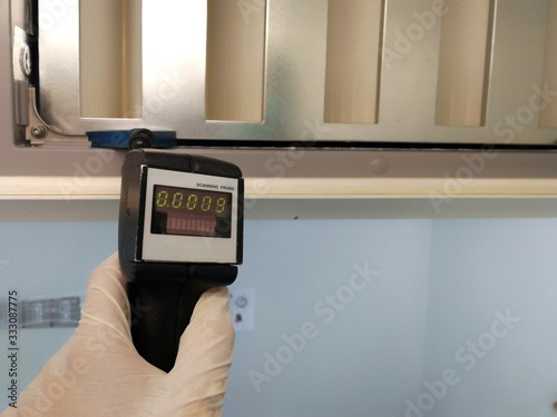 Soft Focus to Scanning of HEPA Filter for leaks - Integrity testing of HEPA filters