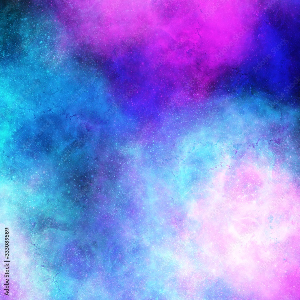 Abstract nebula background for business banner advertising, vector illustration
