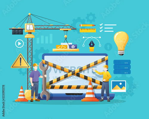 Website under construction page