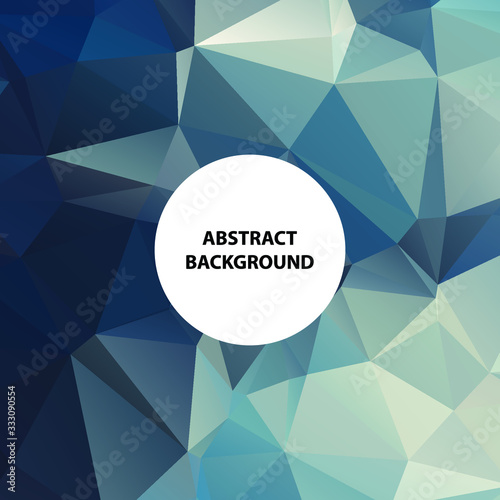 Abstract Color Polygon Background Design, Abstract Geometric Origami Style With Gradient