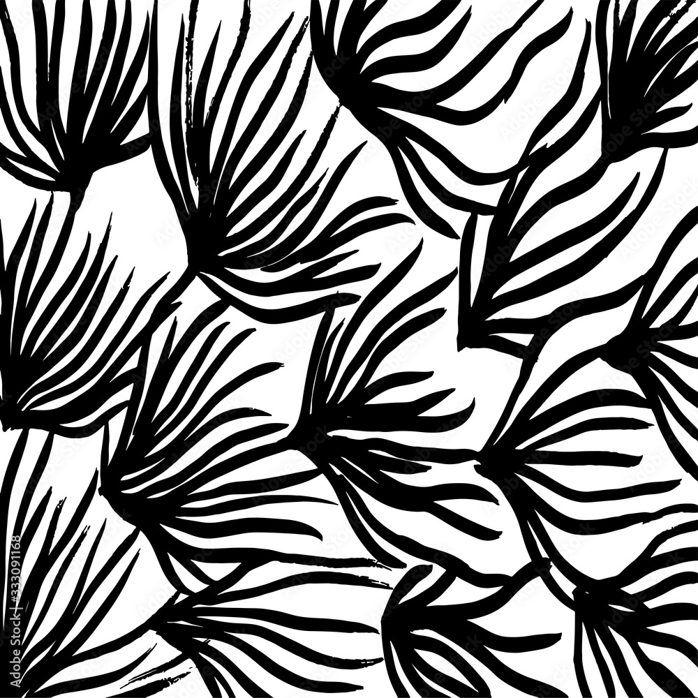 Brush abstract pattern. Grunge texture. Background. White and black vector. Brush abstract pattern. Grunge texture. Background. White and black vector.