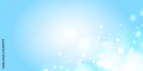 マスター2背景素材：玉ボケ 海 水 背景 ゴージャス 青色 クリスマス 雪 冬 水しぶき 波 キラキラ