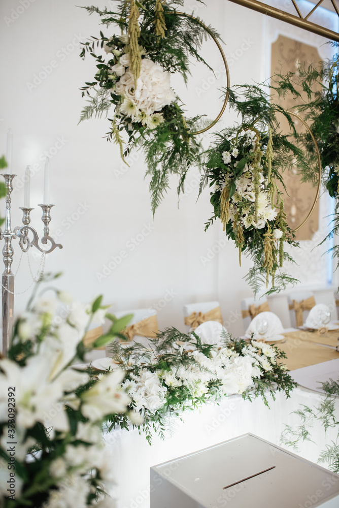 Decorated tables for a special day Decorated tables for a special day