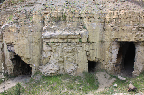 Abandoned Silica Mine in South Dakota
