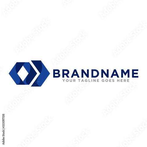 Logistic logo icon template. Arrow logo icon and delivery logo template. Simple design on trendy logo
