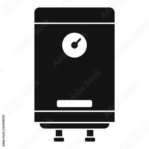 Boiler icon. Simple illustration of boiler vector icon for web design isolated on white background