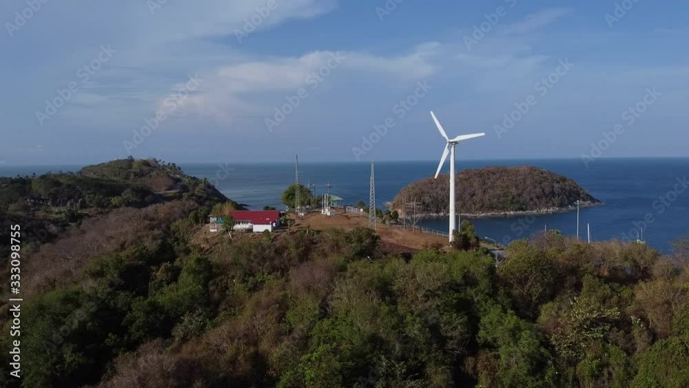 Alternative energy generating electricity from wind. Alternative energy generating electricity from wind.