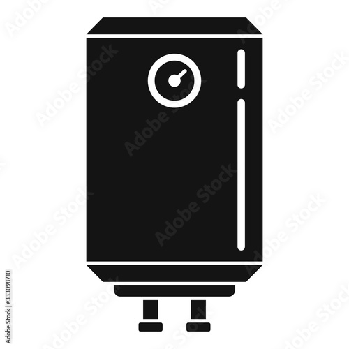 Warming boiler icon. Simple illustration of warming boiler vector icon for web design isolated on white background